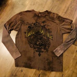 Billabong long sleeve tee size large